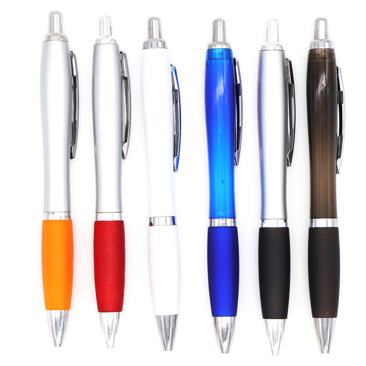 Custom Hot Sale Gift Pen Press Plastic Ballpoint Pen